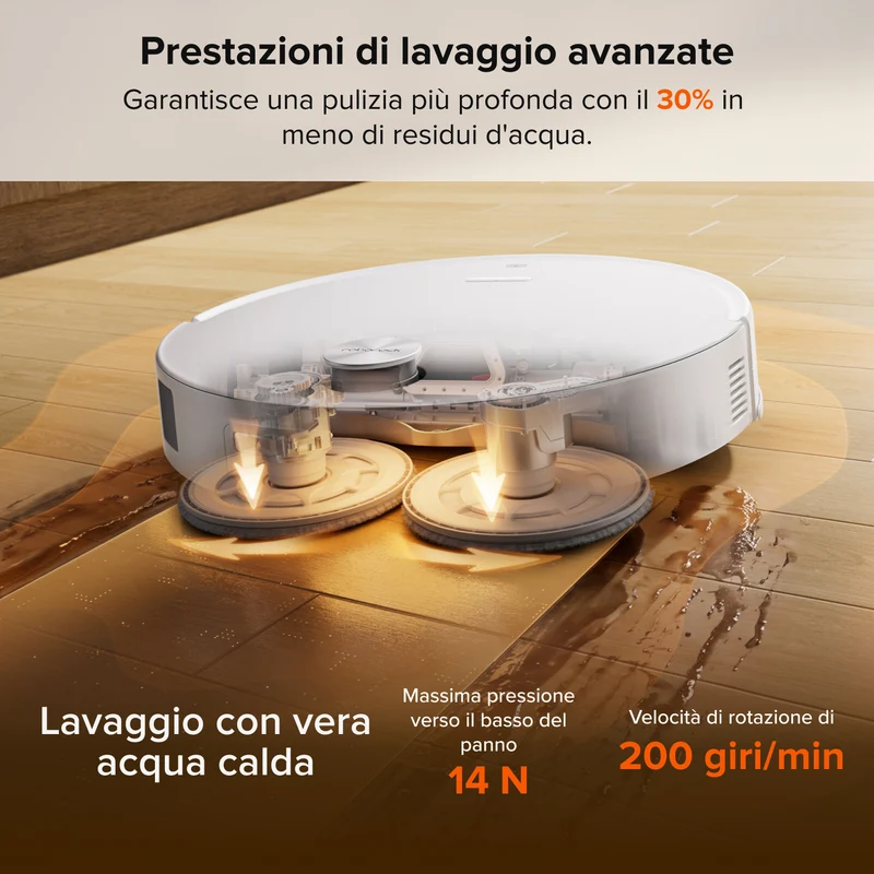 1- Roborock Saros 20 Neo robot aspirapolvere