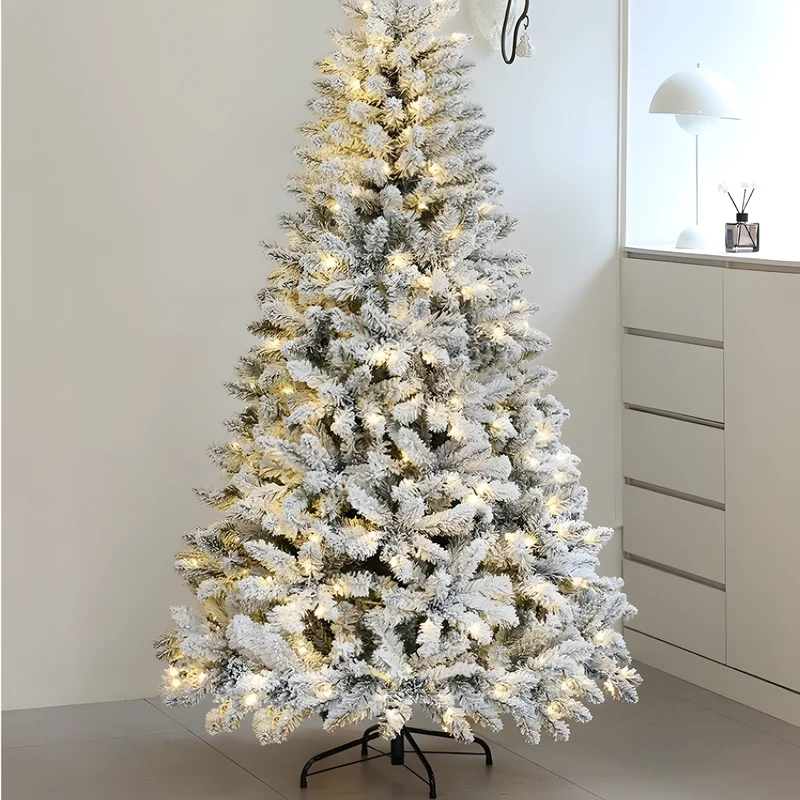 Flocked Christmas Tree