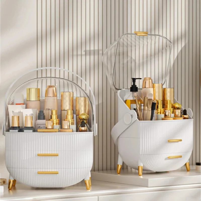 Transparent Cosmetic Storage Box