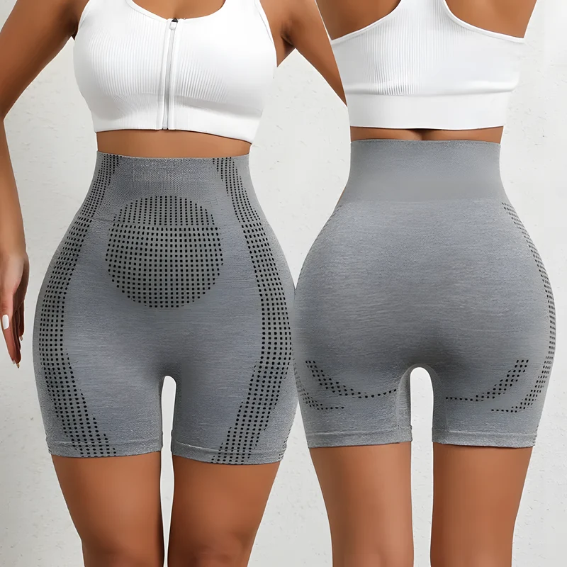 Seamless High Waist Yoga Shorts