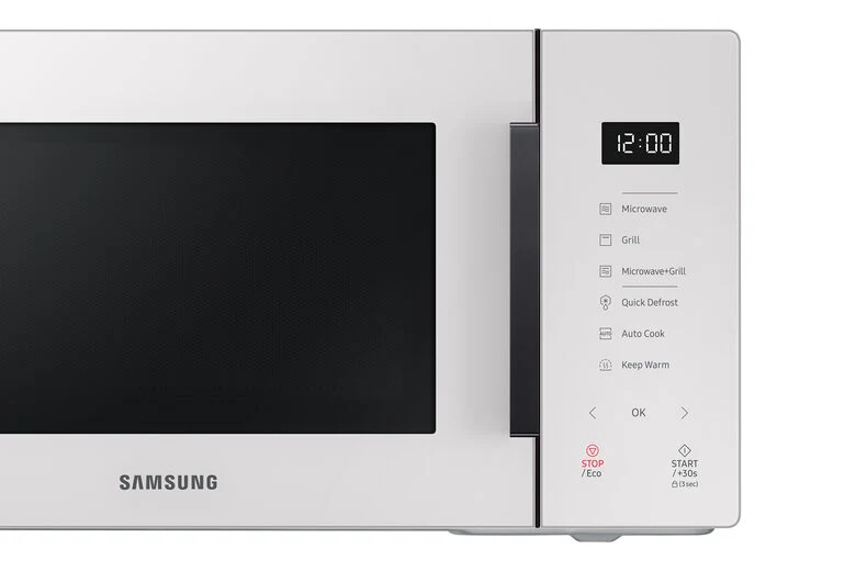 Samsung MG23T5018GE/ET forno a microonde Superficie piana Microonde combinato 23 L 800 W Nero, Bianco