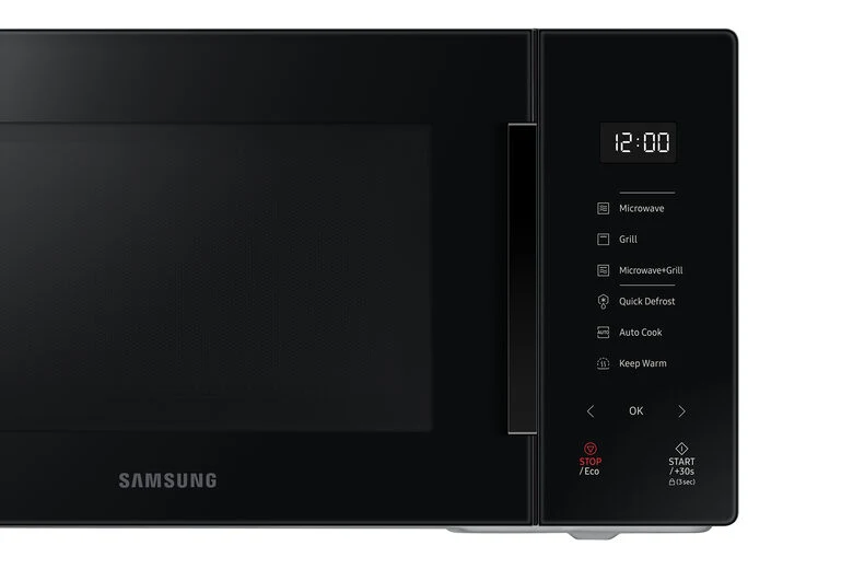 Samsung MG23T5018AK/ET forno a microonde Superficie piana Microonde con grill 23 L 800 W Nero