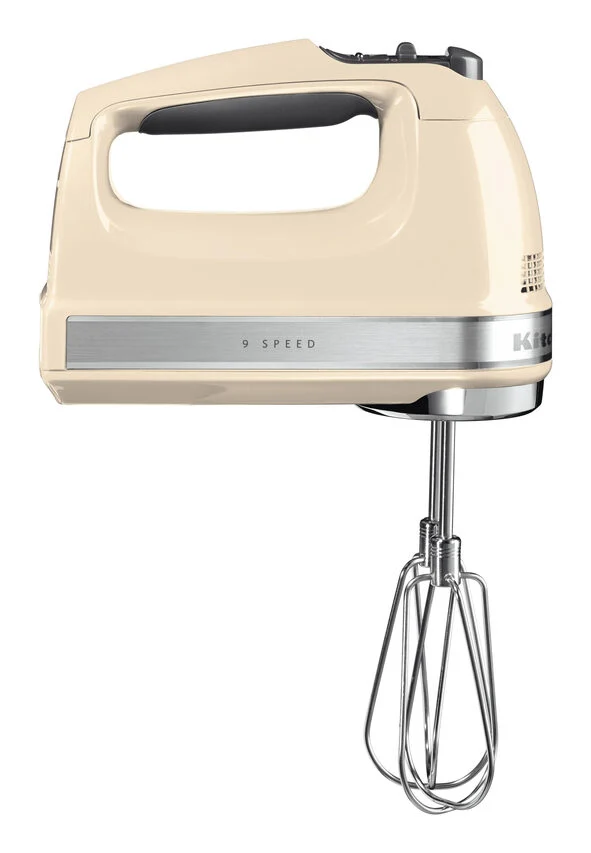 KitchenAid 5KHM9212EAC Sbattitore manuale 85 W Crema, Argento
