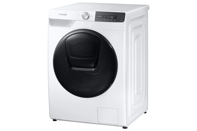 Samsung WW90T754DBT Lavatrice 9kg UltraWash Ai Control Libera installazione Caricamento frontale 1400 Giri/min Nero, Bianco A