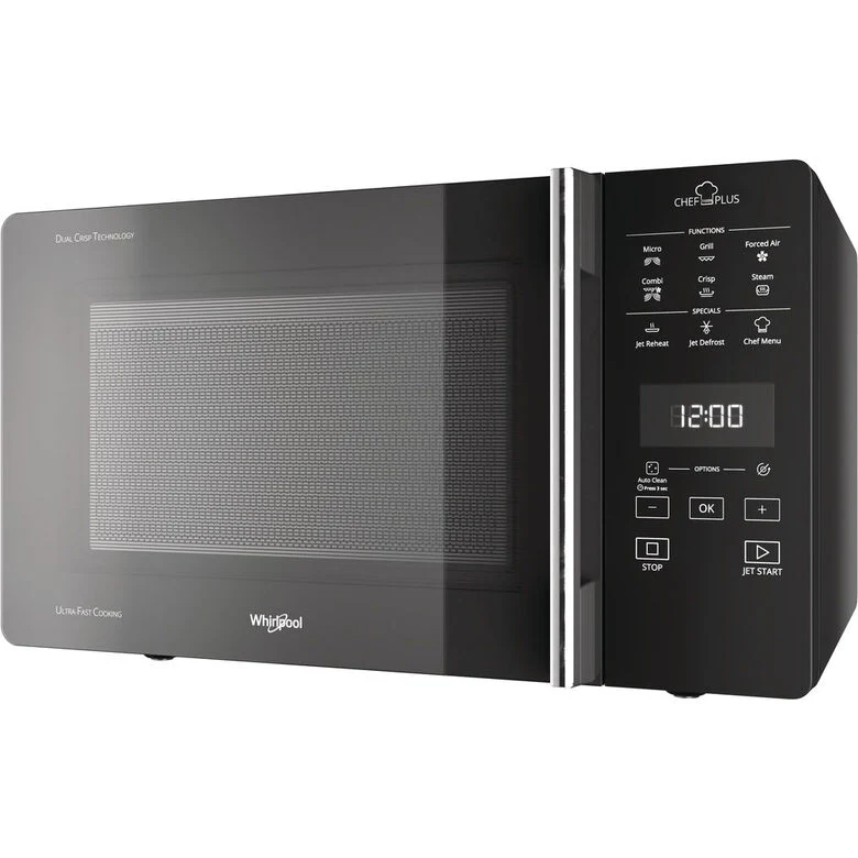 Whirlpool MCP 359 SL Superficie piana Microonde combinato 25 L 800 W Argento, Nero