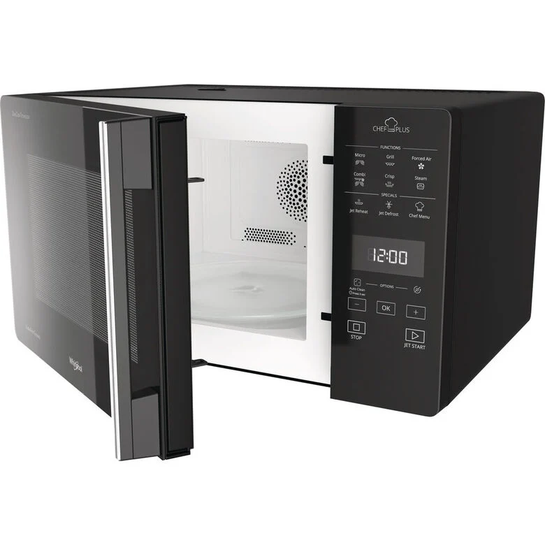 Whirlpool MCP 359 SL Superficie piana Microonde combinato 25 L 800 W Argento, Nero
