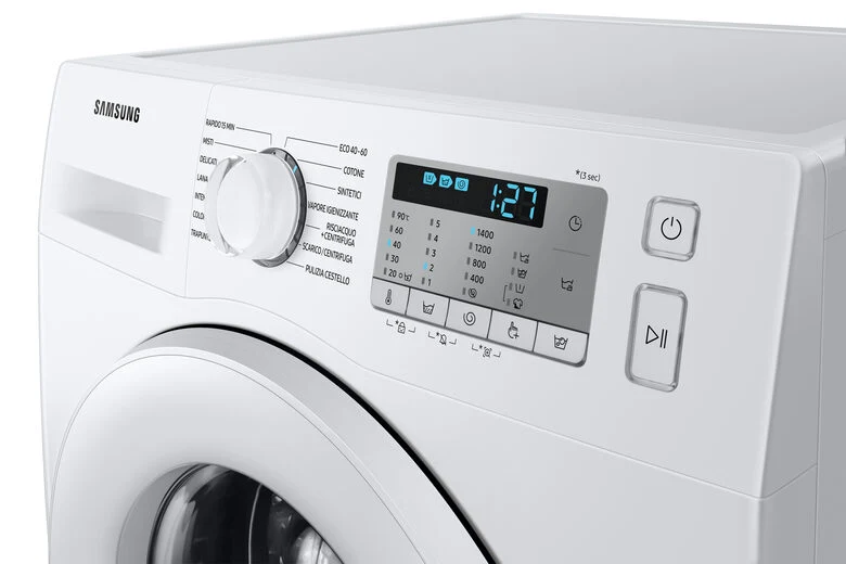 Samsung WW80TA046TH lavatrice Caricamento frontale 8 kg 1400 Giri/min B Bianco