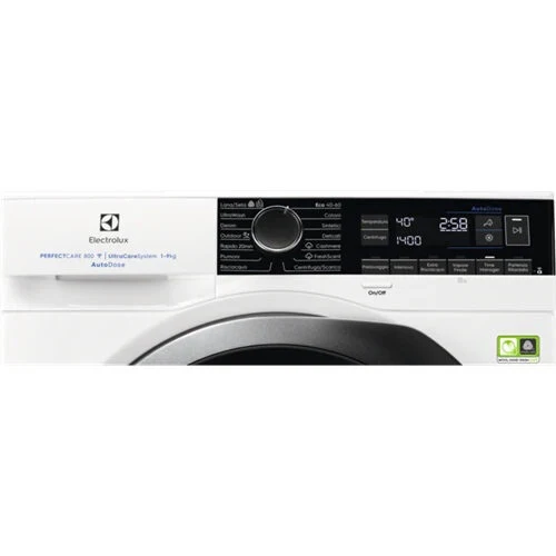 Electrolux EW8F296BQ lavatrice Caricamento frontale 9 kg 1551 Giri/min A Bianco