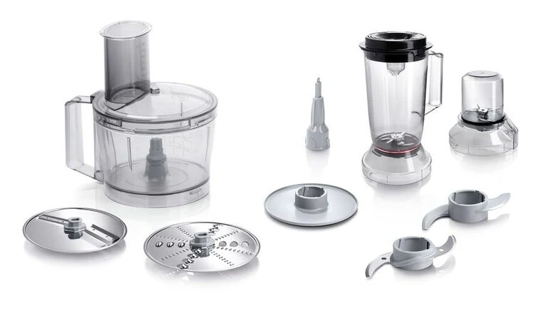 Bosch MCM3501M robot da cucina 800 W 2,3 L Nero, Acciaio inossidabile