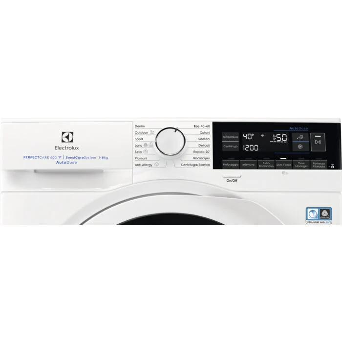 Electrolux Lavatrice EW6F384YQ 8kg 1350 Giri/min A Autodose
