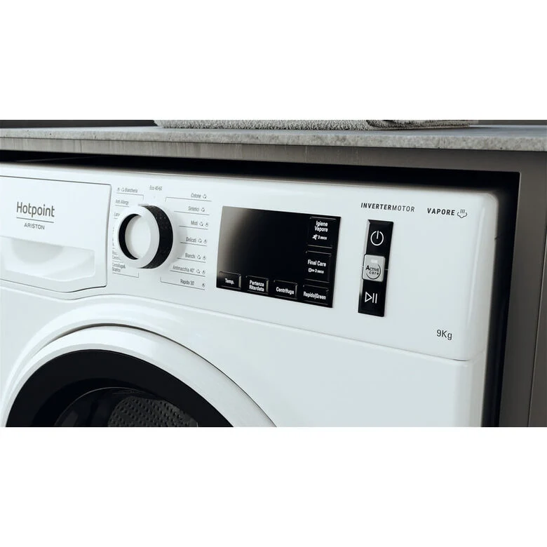 Hotpoint NG96W IT N lavatrice Caricamento frontale 9 kg 1351 Giri/min A Bianco