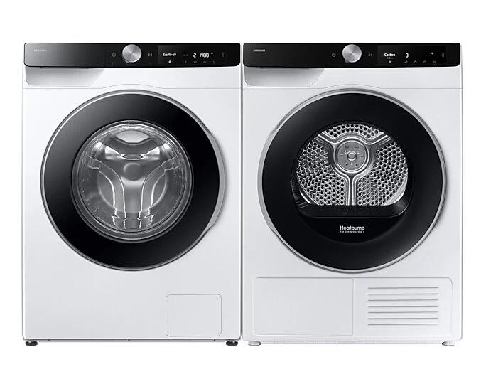 Samsung WW11DG6B25LKU3 lavatrice Caricamento frontale 11 kg 1400 Giri/min Bianco