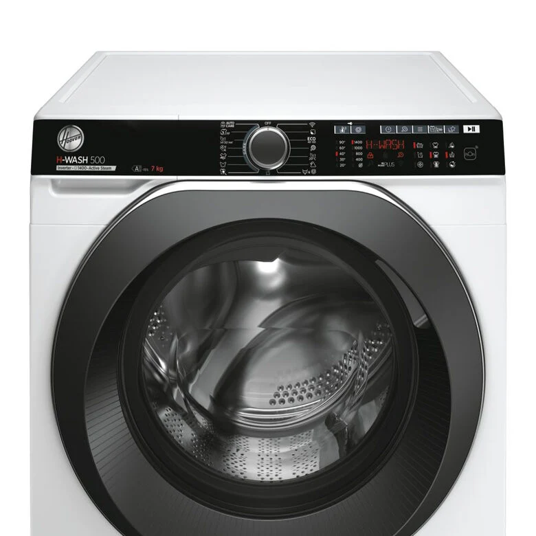 Hoover H-WASH 500 HWP4 47AMBC7/1-S lavatrice Caricamento frontale 7 kg 1400 Giri/min Bianco