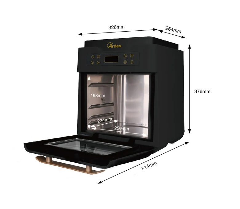 Ardes ELDORADA XXL – FRIGGITRICE AD ARIA / FORNO 12L AR1K3000