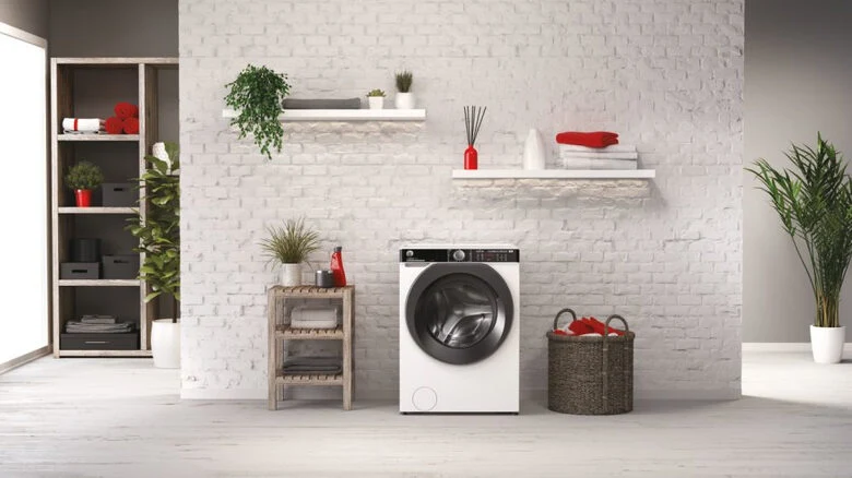 Hoover H-WASH 500 HWPD 414AMBC/1-S lavatrice Caricamento frontale 14 kg 1400 Giri/min B Bianco