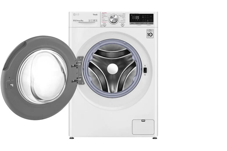 LG F4WV709S1E Lavatrice Intelligente AIDD 9kg Vapore TurboWash 360 1400 Giri/min Carica frontale Classe A