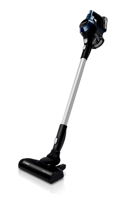 Bosch Serie 6 BBS611PCK aspirapolvere senza filo Blu, Argento Senza sacchetto