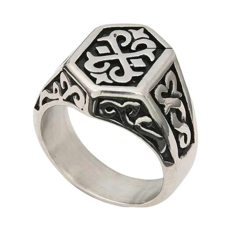 Gothic Pattern Ring