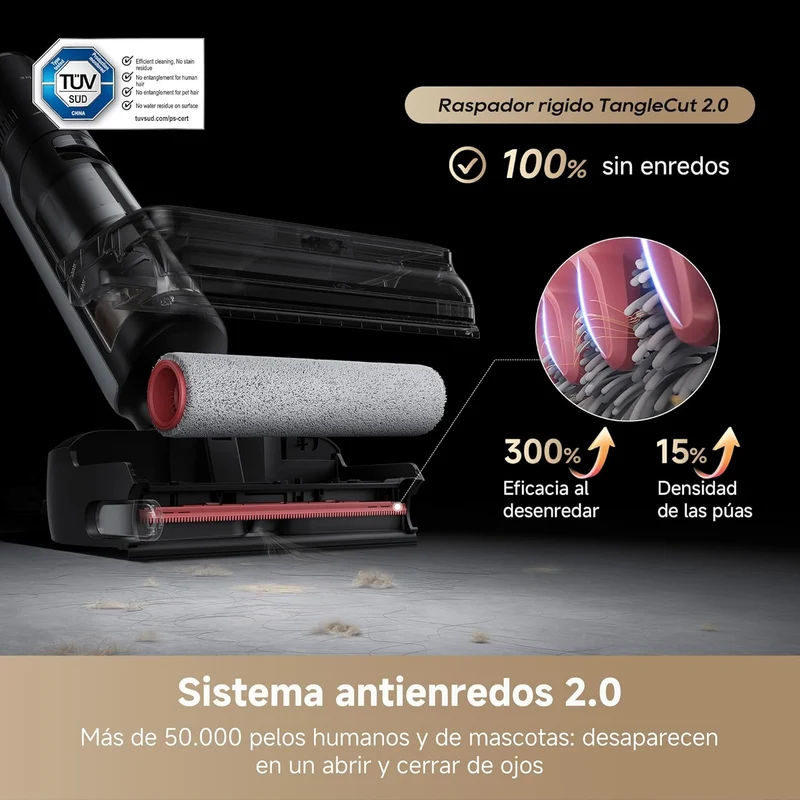 Dreame – H15 Pro FoamWash aspirador en seco y húmedo