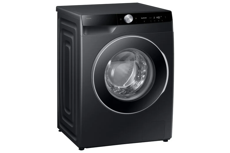 Samsung WW10FG6U94LBU3 Lavatrice A Libera Installazione 10 Kg, AI Control Ecodosatore, 1351 Giri, Classe A, Nero