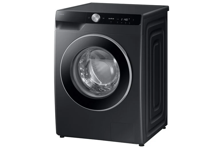 Samsung WW10FG6U94LBU3 Lavatrice A Libera Installazione 10 Kg, AI Control Ecodosatore, 1351 Giri, Classe A, Nero