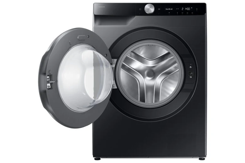 Samsung WW10FG6U94LBU3 Lavatrice A Libera Installazione 10 Kg, AI Control Ecodosatore, 1351 Giri, Classe A, Nero
