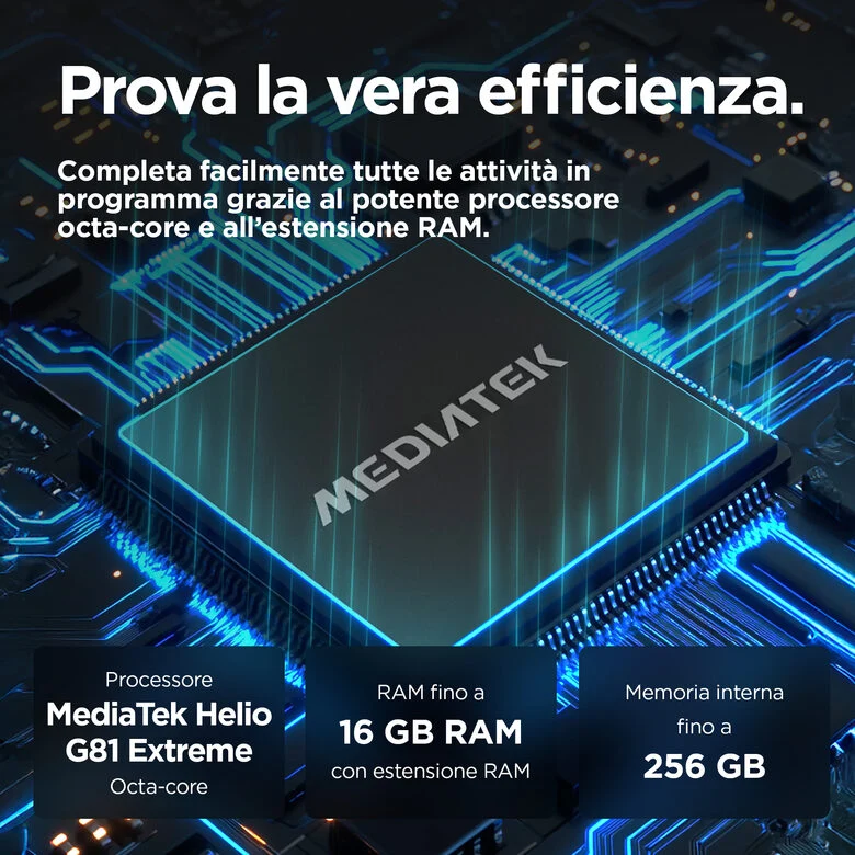 Motorola moto Smartphone g05 16,9 cm (6.67") Doppia SIM Android 15 4G USB tipo-C 8 GB 256 GB 5200 mAh Blu