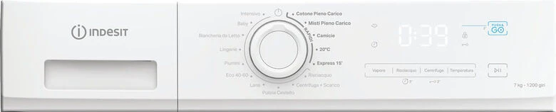 Indesit Lavatrice a libera installazione IMA 762 MY TIME IT - IMA 762 MY TIME IT
