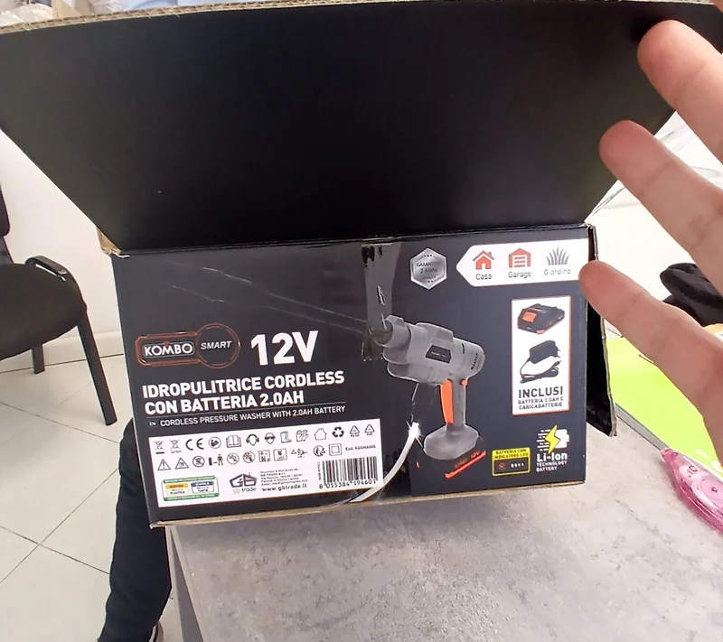 Idropulitrice A Batteria Cordless