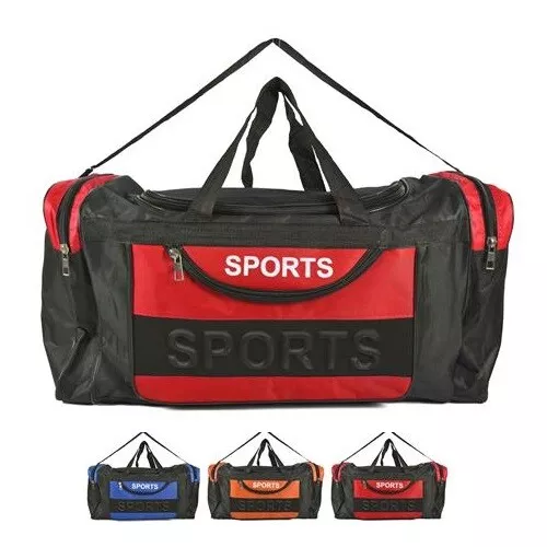 Borsone Sportivo Borsa Tracolla Palestra Calcio Karate Allenamento Viaggio Nuoto