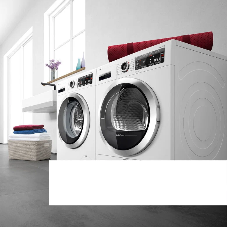 Bosch Serie 6 WQG243D6IT asciugatrice Libera installazione Caricamento frontale 9 kg Bianco
