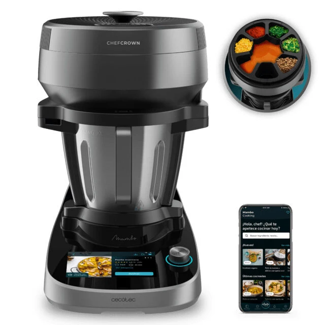 Cecotec Mambo CooKing Multifunzione Victory 1700 W 4,5 L Nero