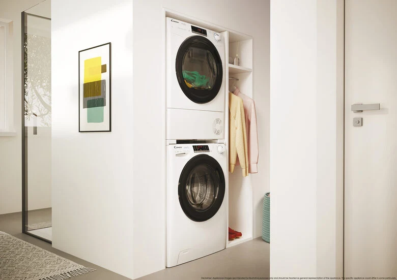Candy CRO4 H7A2TBE-S Asciugatrice A Libera Installazione 7 Kg, Smart Pro, Wi-Fi + Bluetooth®, Classe E, Bianco