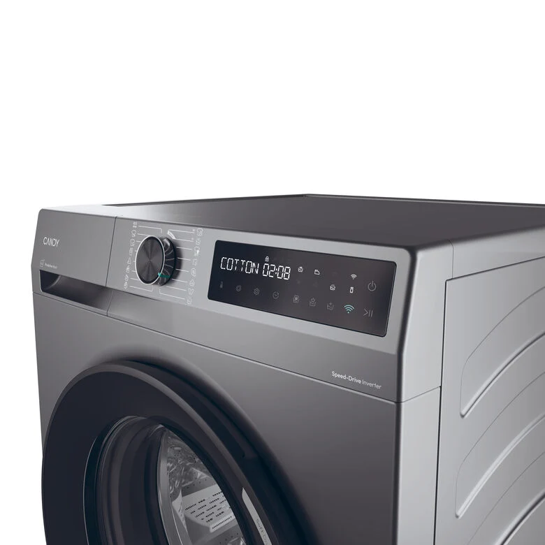 Candy BR 48B6G-S ProWash 500 Lavatrice A Libera Installazione 8 Kg, 1400 Giri, Classe A, Proactive Wash, Antracite