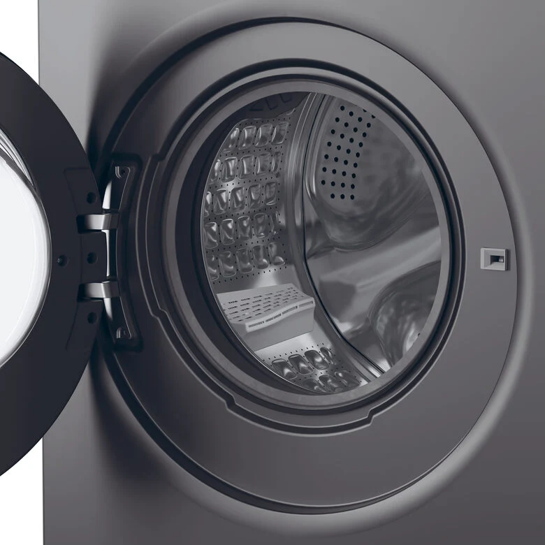 Candy BR 48B6G-S ProWash 500 Lavatrice A Libera Installazione 8 Kg, 1400 Giri, Classe A, Proactive Wash, Antracite