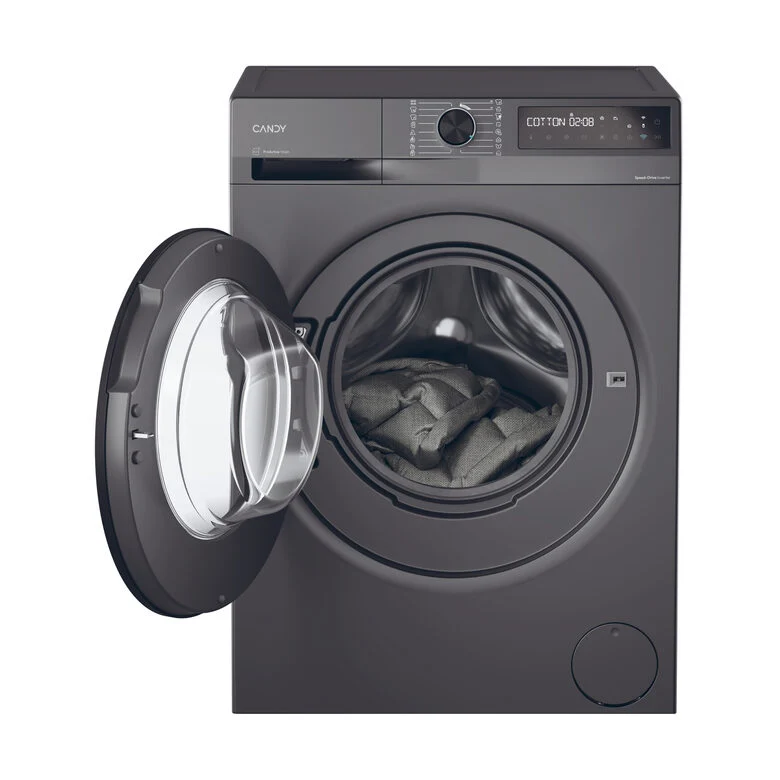 Candy BR 48B6G-S ProWash 500 Lavatrice A Libera Installazione 8 Kg, 1400 Giri, Classe A, Proactive Wash, Antracite