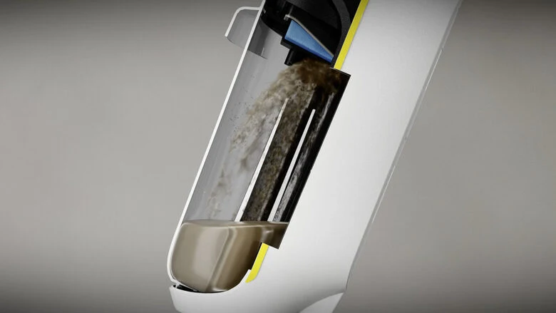 Kärcher FCV 4 aspirapolvere senza filo Nero, Bianco Senza sacchetto