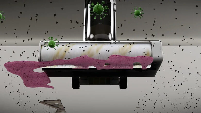 Kärcher FCV 4 aspirapolvere senza filo Nero, Bianco Senza sacchetto