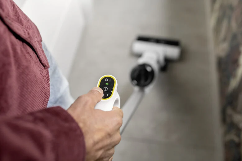 Kärcher FCV 2 Natural N aspirapolvere senza filo Bianco Senza sacchetto
