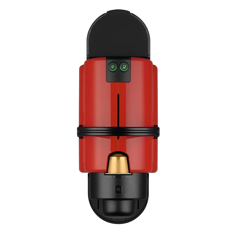De'Longhi Inissia XN1005 Macchina da Caffè Espresso Regolabile a Capsule Nespresso - Rosso (Ruby Red)