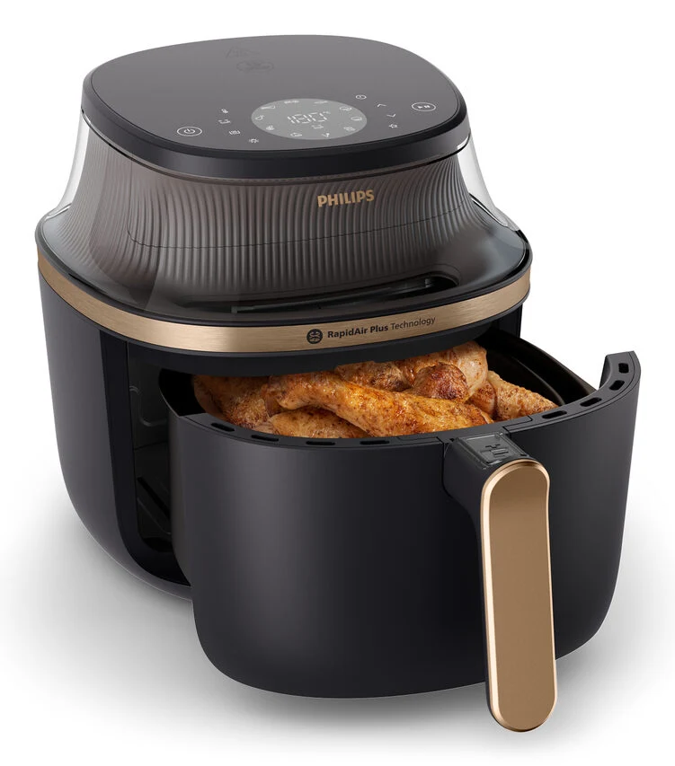 Philips 3000 series NA332/00 Airfryer 6.2L, Friggitrice ad aria 16 in 1 App ricettario