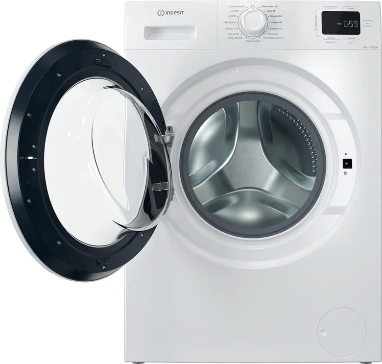 Indesit IM 1072 MY TIME IT Lavatrice A Libera Installazione 10 Kg, 1200 Giri, Classe A, Motore Inverter, Bianco