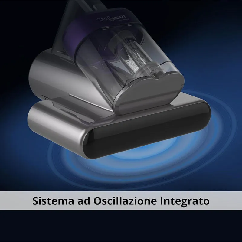 Aspirapolvere Battimaterassi Oscillante Con Luce U