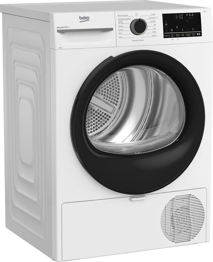 Beko MWBMT481BI: Asciugatrice 8kg, Classe A+++
