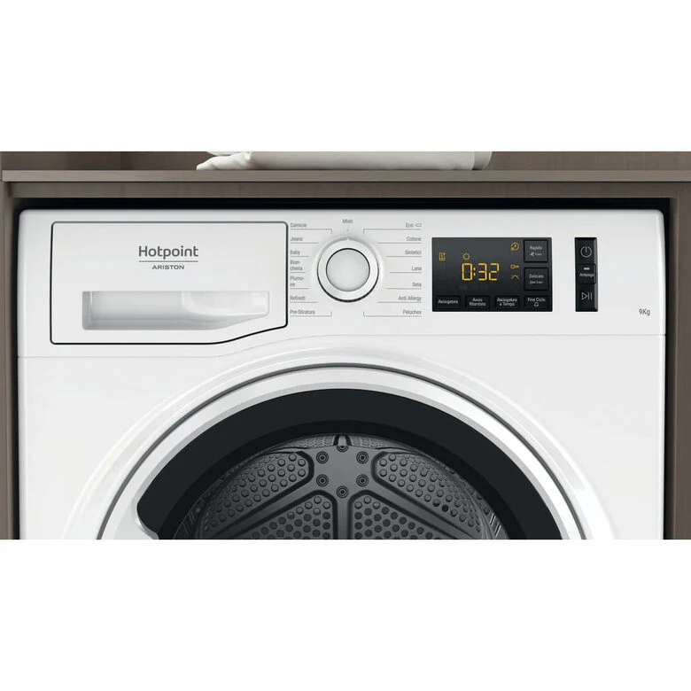 Hotpoint NT M11 92WK IT asciugatrice Libera installazione Caricamento frontale 9 kg A++ Bianco