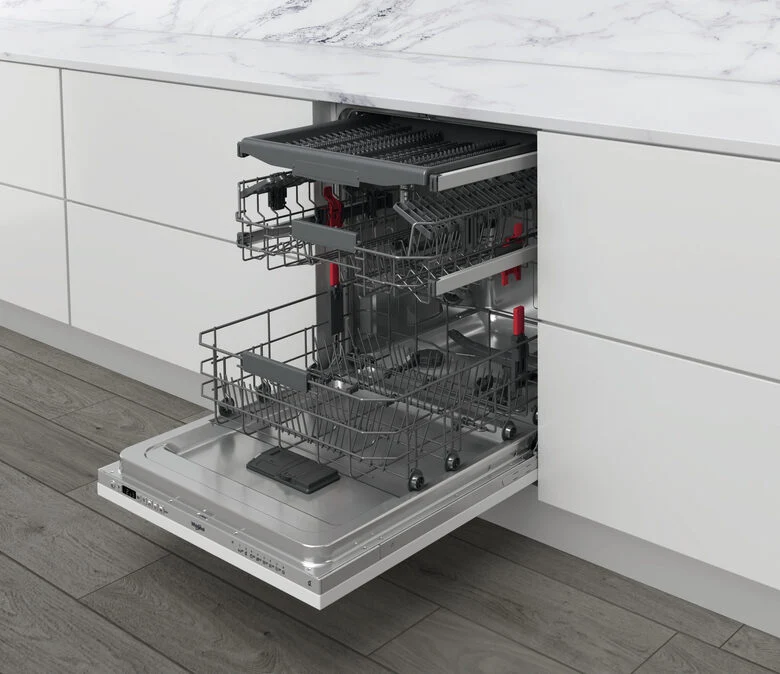 Whirlpool WIC 3C33 F Lavastoviglie a Incasso Scomparsa Totale 14 coperti D