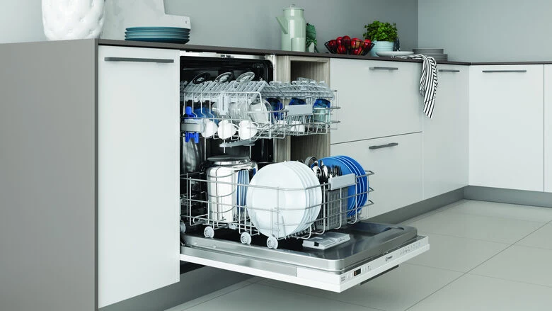 Indesit I3I D534A Lavastoviglie a Incasso Scomparsa totale 14 coperti D