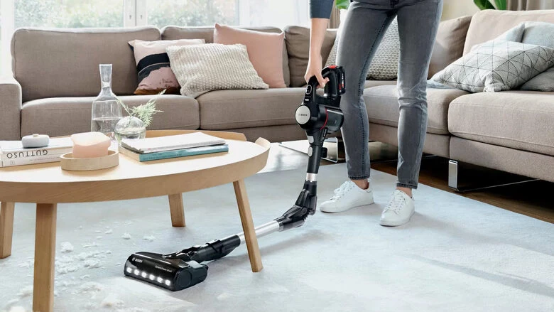 Bosch BCS711PET Scopa elettrica ricaricabile Unlimited 7 Nero