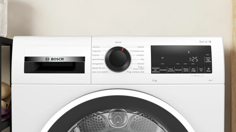 Bosch Serie 6 WQG24108IT Asciugatrice a pompa di calore 9 kg Classe A++