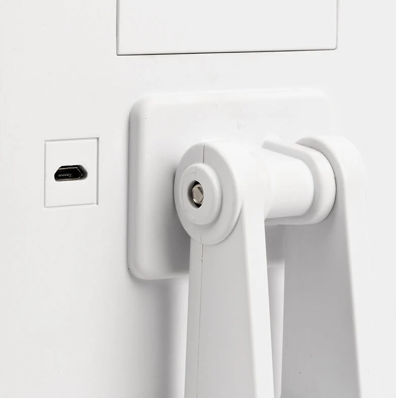 Girmi BE04 specchietto per trucco Libera installazione Rettangolare Bianco